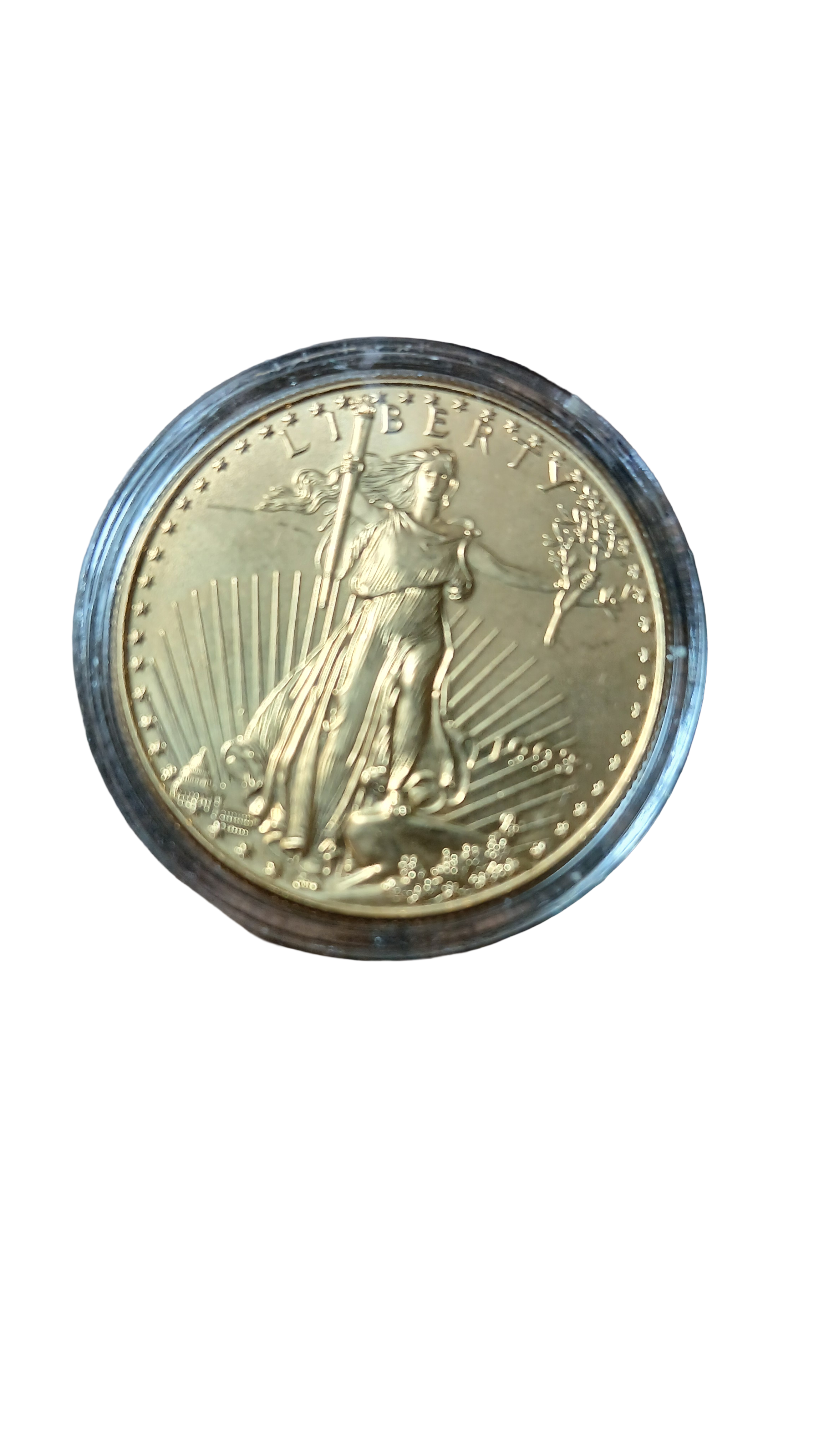 American Gold Eagle obverse, Liberty design